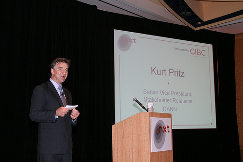 Kurt Pritz Senior Vice President, Stakeholder Relations ICANN speaking