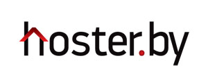 The logo from Hoster.by