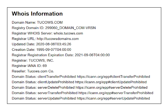 How to Look Up WHOIS Information for any Domain